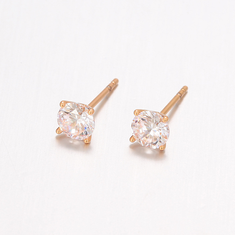 Galvanizado 18k - Punch bottom 4 garras 5MM