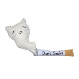 Don't smoke cute creative doll diy handmade gift material bag