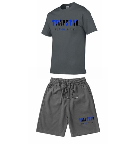 Camiseta de manga corta de algodón para hombres de verano de comercio exterior ins marca de moda camiseta suelta para hombres de todo fósforo Top deportivo