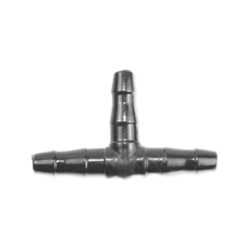 4 / 7 tubo capilar tee 47 accesorios de conexión capilar tubería de riego de jardinería de riego por goteo de micro-spray