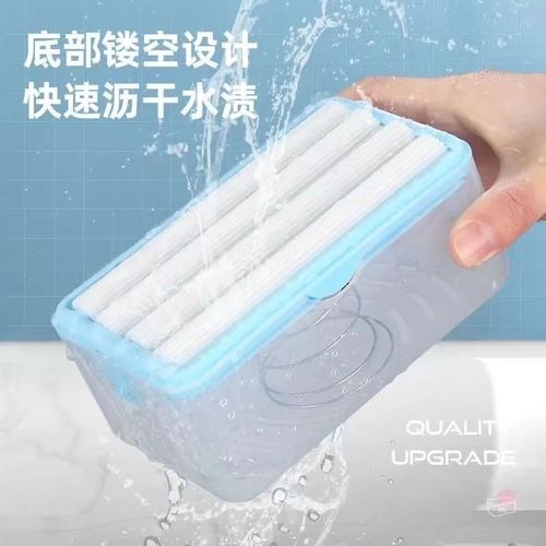 Same style soap box, multifunctional soap box, hands-free lathering soap box, roller type household storage box, draining