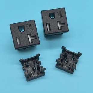 Bs-U20 American Standard Three-Hole Ac Socket American Standard T-Shaped Hole 20A Card Wire Type Tr Protective Door