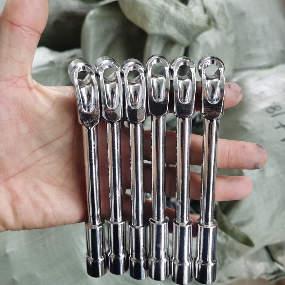 厂家L型7字烟斗穿孔扳手  镜面套筒扳手铣口套筒扳手烟斗扳手