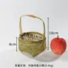 Bamboo green basket-14cm