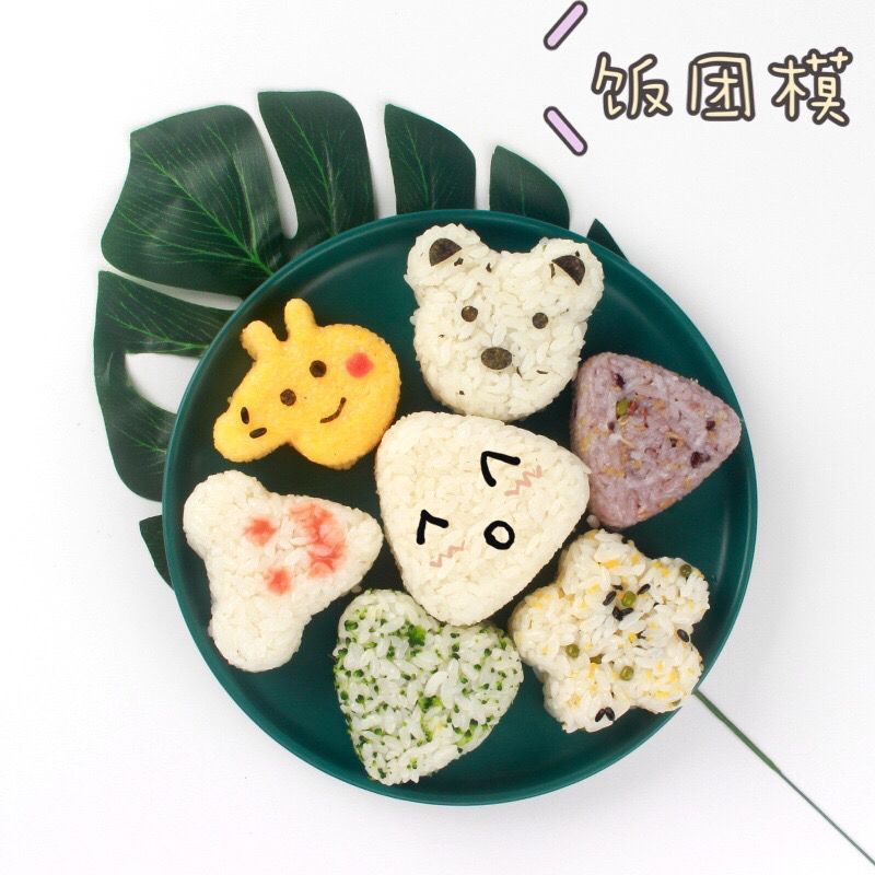 饭团模具日式卡通儿童宝宝辅食神器DIY工具三角寿司|undefined