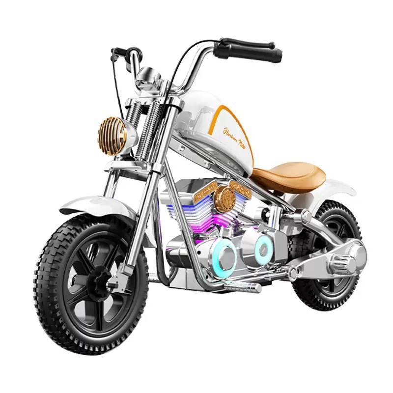 Motocicleta eléctrica para niños, Harley Storm Knight, coche de juguete de dos ruedas, motocicleta recargable para bebés para hombres y mujeres