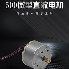 メーカーがカスタマイズした 300/500 マイクロ DC 減速モーター、高速、高トルク ブレンダー永久磁石モーター