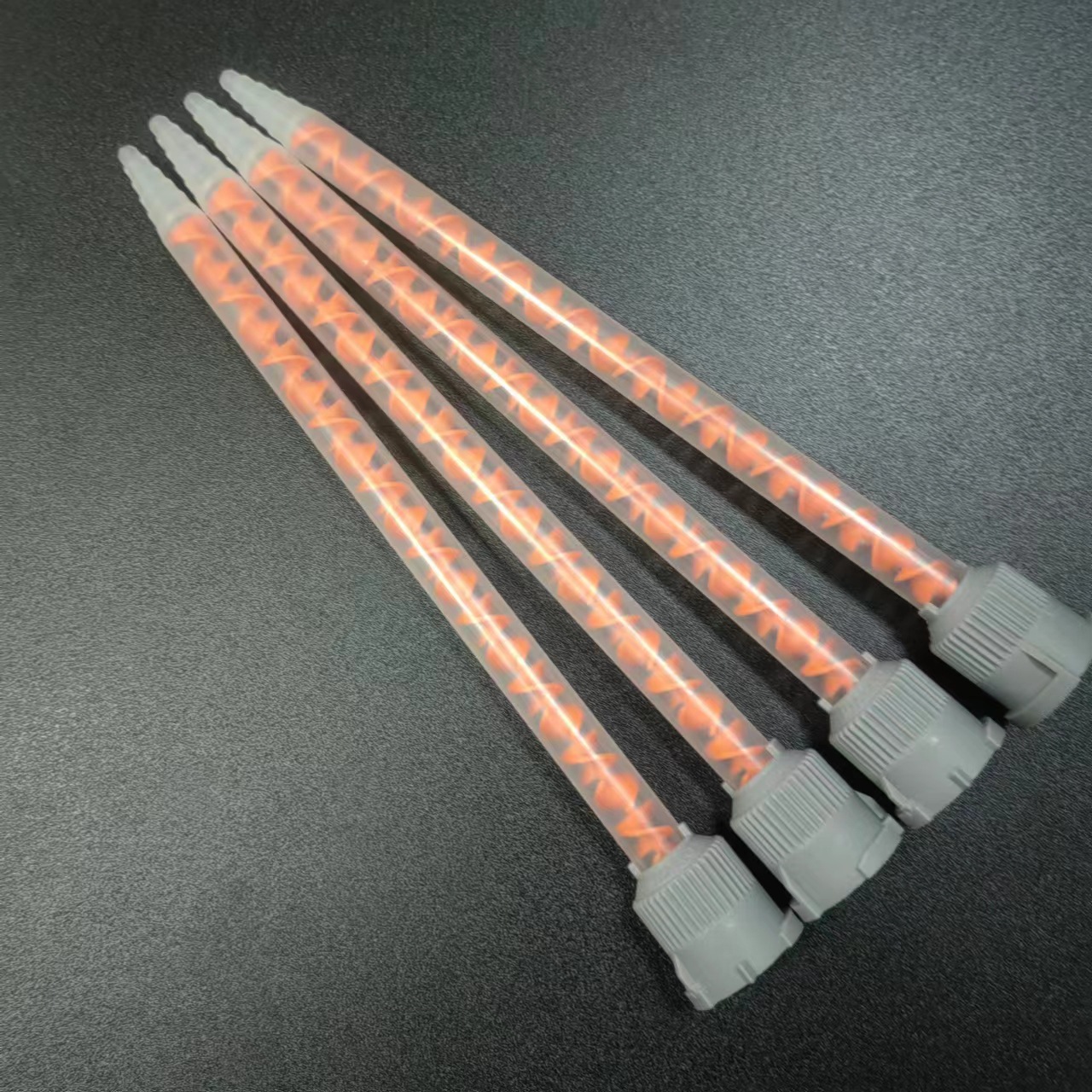 MBX6.5-20混合管10:1AB双组份静态混合管 二代AB胶枪胶管混料头批