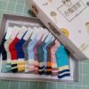 Four seasons children Cotton socks Independent packing Combed Double needle pinkycolor Children Socks shoes gift Socks wholesale