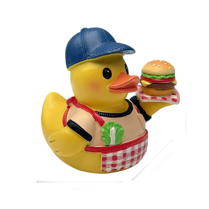 跨境新款Roast duck barbecue decorations汉堡桌面装饰品小摆件|undefined