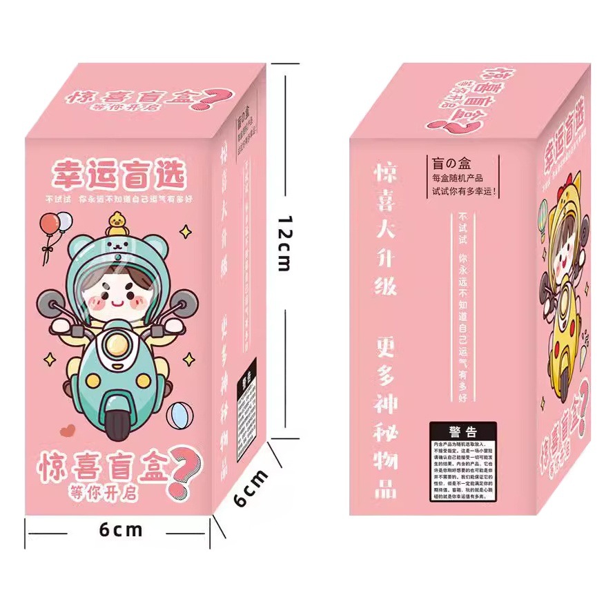 Internet Celebrity Empty Blind Box Doll Surprise Empty Blind Box Hand-made Surprise Blind Box Packaging Box Gift Box Small Ornaments Blind Box