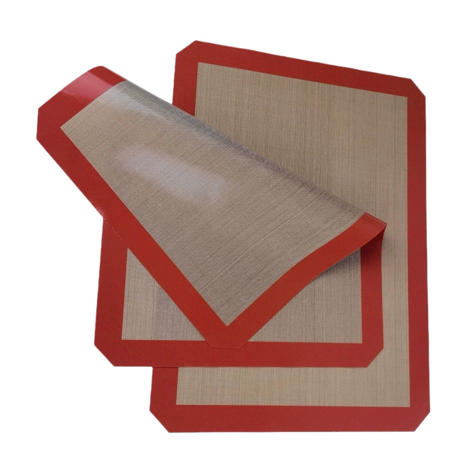 Thickness 0.4mm Silicone baking pad resistant high temperature glass fiber macaron grilled pad oven, non -stick silicone baking baking pan