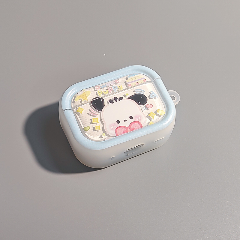 Funda para Auriculares con Diseño de Perro Pacha, Compatible con Apple AirPods 4, AirPods Pro 3