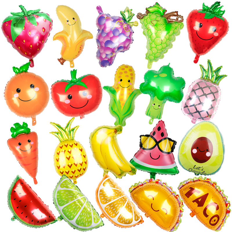 Fruit Film D'aluminium Fête Ballons 1 Pièce display picture 1