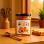 新疆特产果酱果乐祥樱桃杏子西梅早餐抹面包256g草莓酱瓶装批发