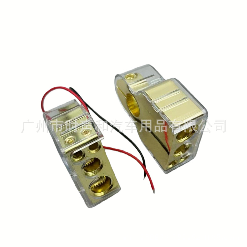 Car Audio Modification Car Battery Terminal Installation Car Battery Connector Battery Clamp Battery Terminal with Display