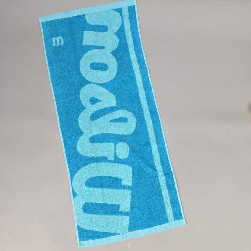 Wilson tennis sports towel, extra-long cotton sports towel, fitness running gym long sweat-wiping bath towel Wilson tennis sports towel, extra-long cotton sports towel, fitness running gym long sweat-wiping bath towel