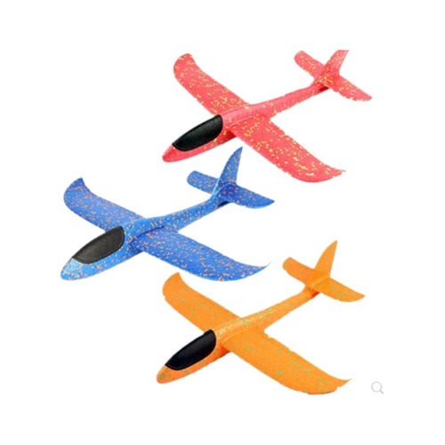 Hand-tossed Foam Soft Airplane 48cm Durable Gliding Plane Model EPP Ultra-light Material Children's Outdoor Toy Wholesale