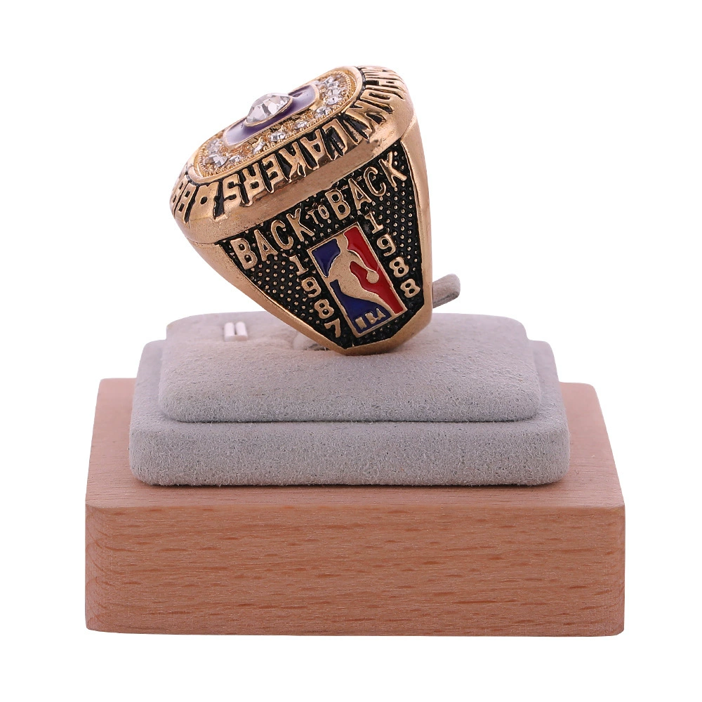 Круглые переходные кольца NBA1988 Чемпионы Лейкерс, коби баскетбол, кросс-бордеры