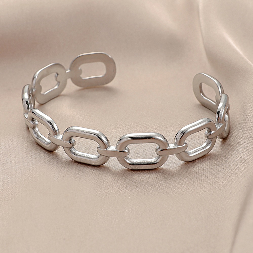 12g Weight Bangle Classification 1 Piece Quantity Daily Occasion Stainless Steel Material Geometric, Eye Pattern Unisex Gender Plating Design Simple Style Style Geometric Eye Stainless Steel Simple Style Bangle 11