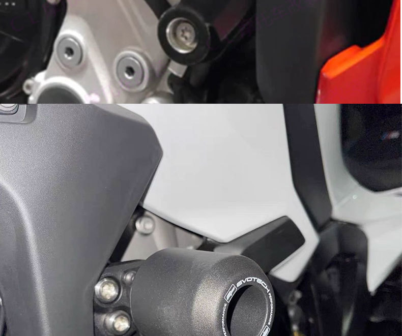 Suitable for Bmw S1000Rr/Xr 09-18 Modified Parts Body Protection Anti-Fall Bar Anti-Fall Ball Anti-Fall Glue