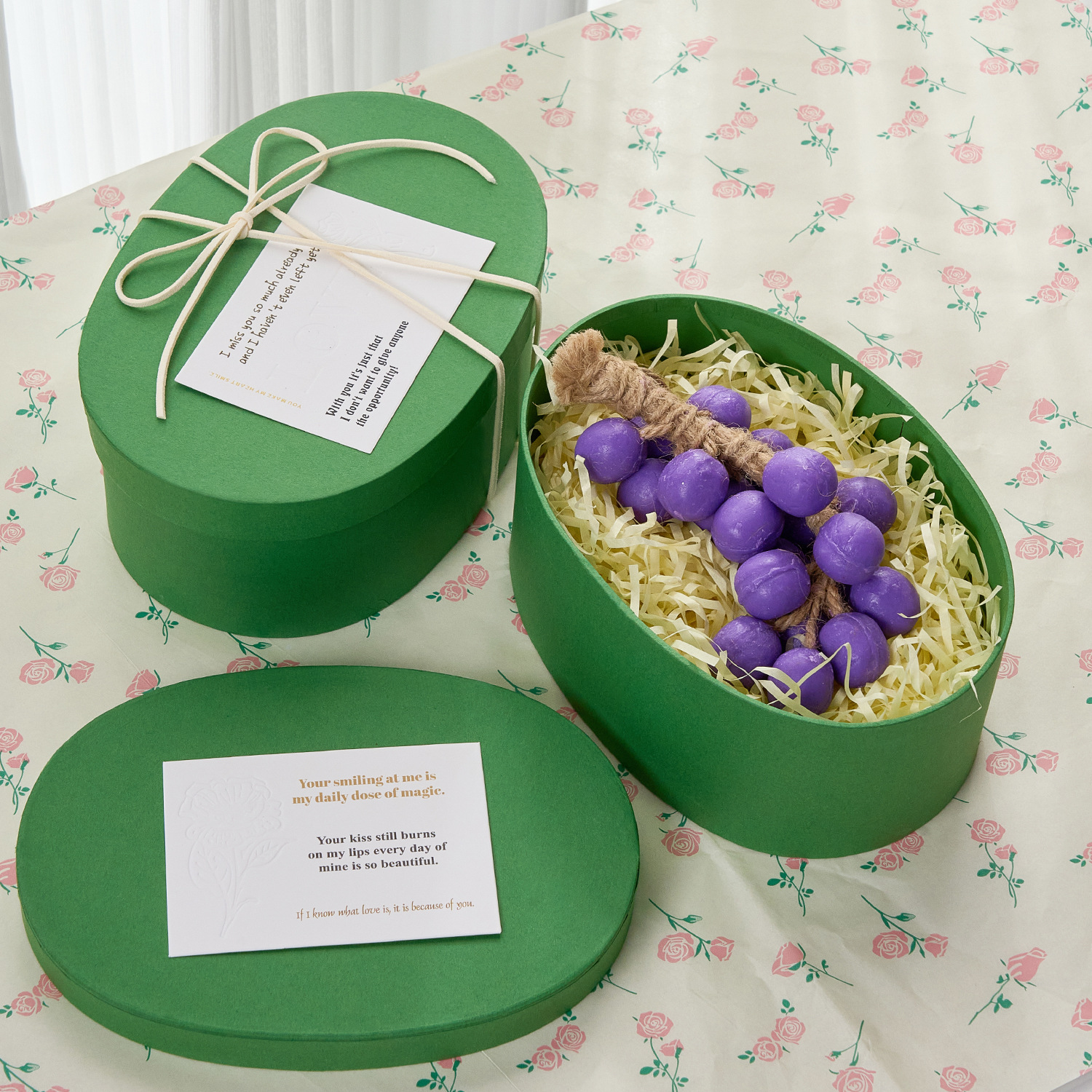 Caja de papel kraft, pequeña caja de regalo para jabón, caja de regalo para jabón de uva, caja de regalo de Navidad, caja de regalo de Halloween, caja de regalo de recuerdo