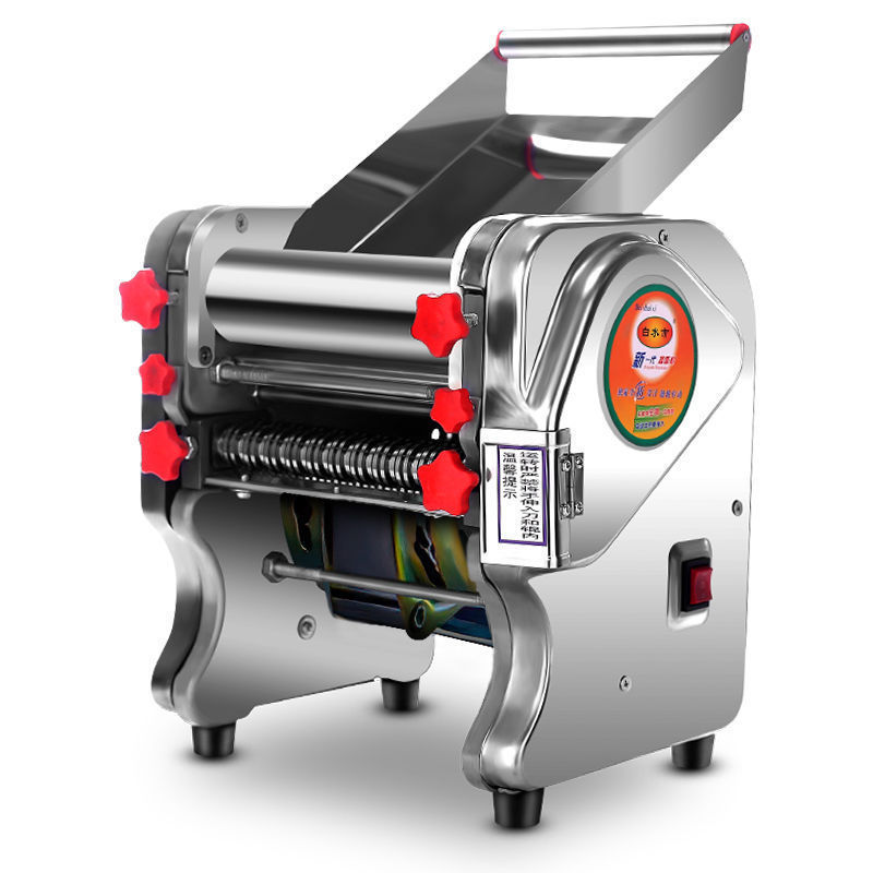 Prensa de fideos doméstica de acero inoxidable multifuncional comercial de cocina de grano de cocina eléctrica pequeña fábrica de fideos al vapor al por mayor