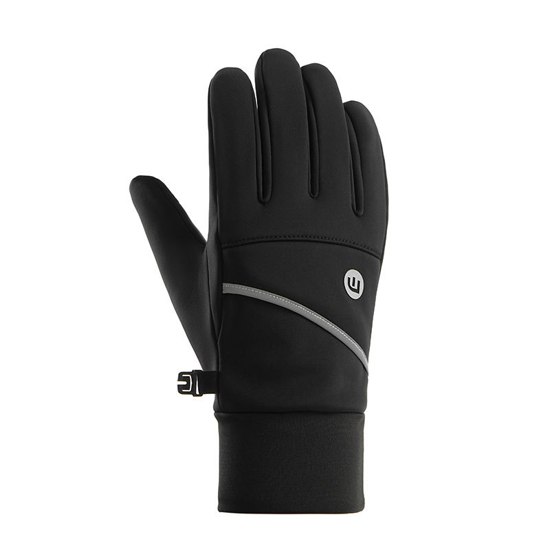Winter gloves for men plus velvet warm touch screen motorcycle thick riding splashproof windproof non slip outdoor women_maomaolike.com