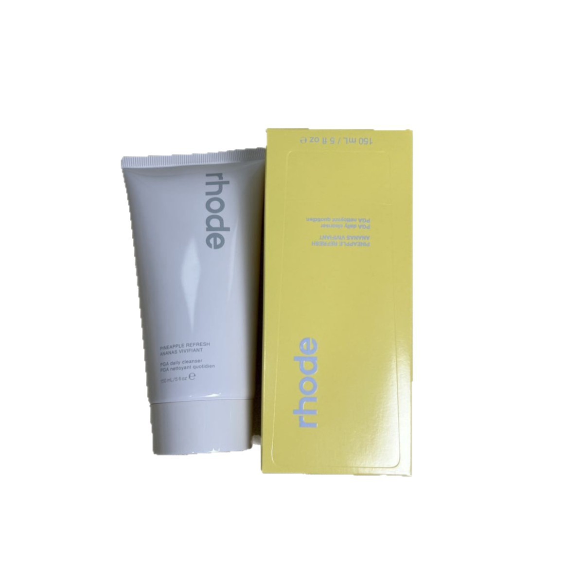 Cross-border Rhode Hailey Facial Cleanser, crema facial, lo mismo que la esencia de leche, desmaquillaje, limpieza facial, cuidado de la piel 2 - en - 1