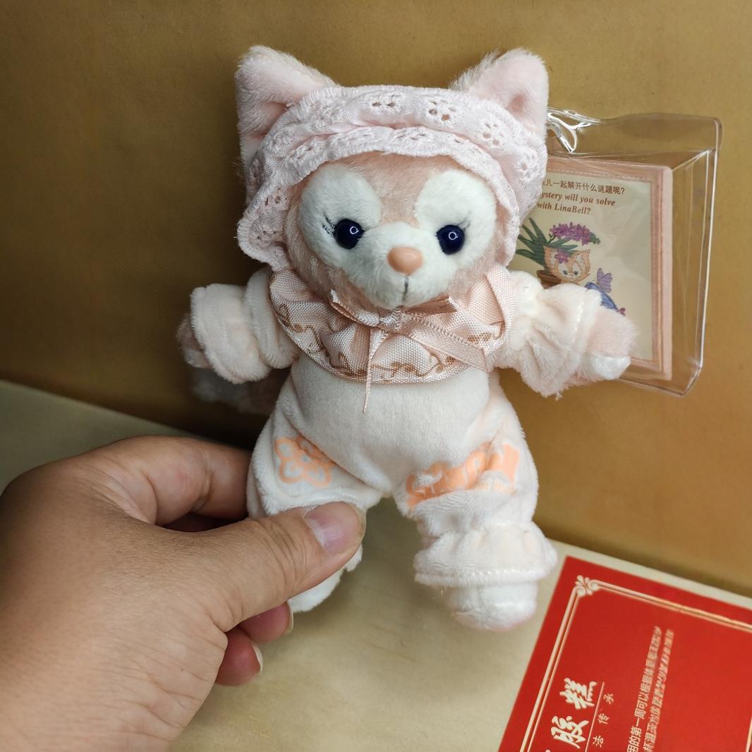 上海可爱玲娜贝儿小狐狸睡衣贝儿卡通毛绒情侣钥匙扣挂件礼物蛋