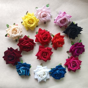 Cross-Border Rose Hairpin Spring and Summer New Sweet Hair Edge Clip Accessories Versatile Flower Headdress Corsage Dual-Purpose