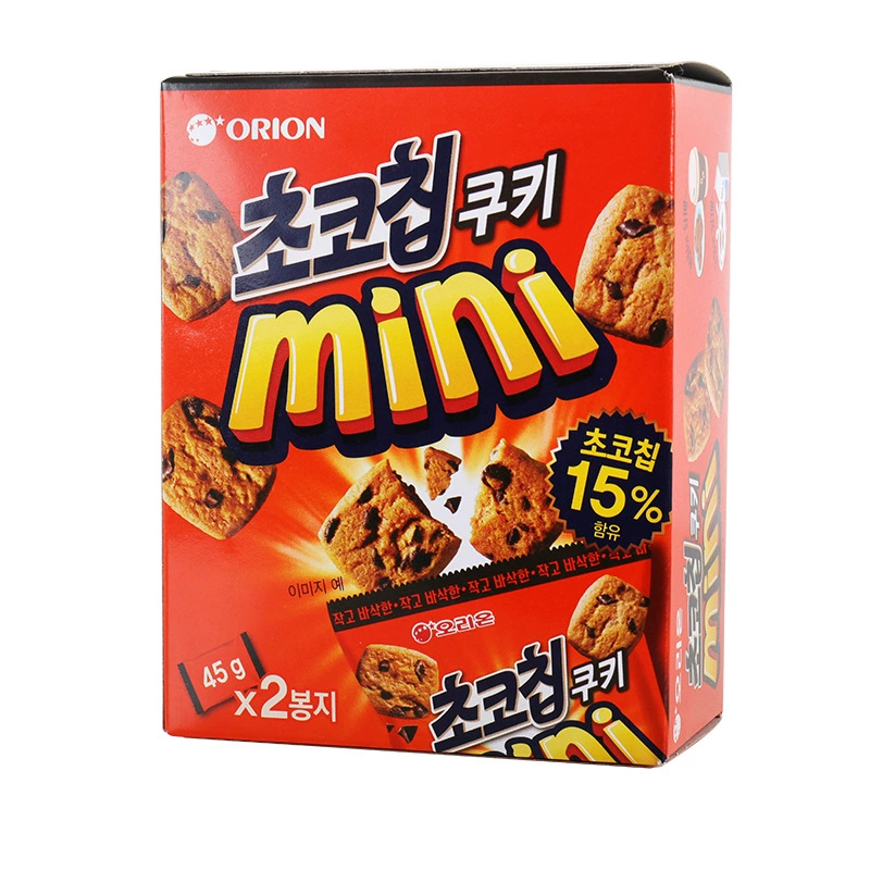 ЮжнаяKorea Хао Лийю мини-шоколадное печенье, печенья, коробки, перекус по месту, с шоколадной начинкой