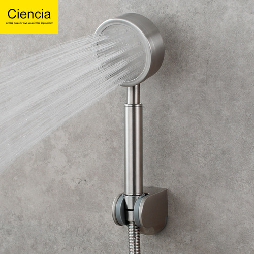304 stainless steel boosted shower head handheld shower head bathroom shower head water-saving shower head ciencia