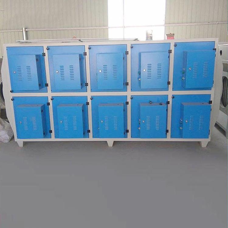 Purificador de plasma de baja temperatura de grado industrial para el tratamiento del olor de humo de partículas de plástico y la purificación de gases residuales de humo de aceite image 3