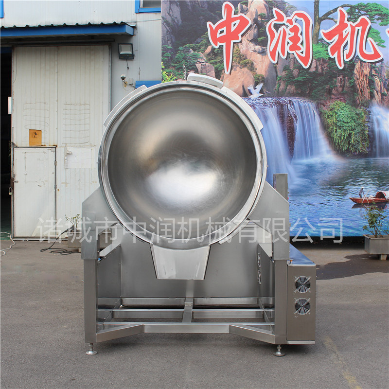 酱料加工机器设备 肉末酱炒料机器 猪肉酱鸡肉酱搅拌炒锅