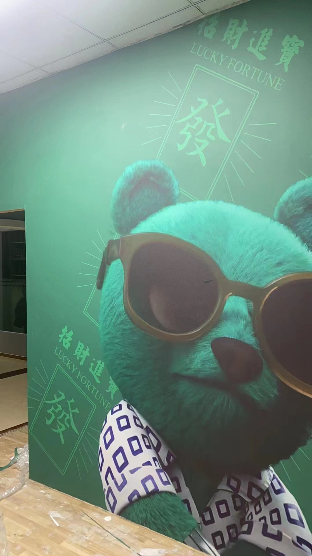 棋牌室工装麻将馆