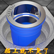 地漏防臭器防反味防虫硅胶盖卫生间厕所下水道堵臭除臭神器大口径