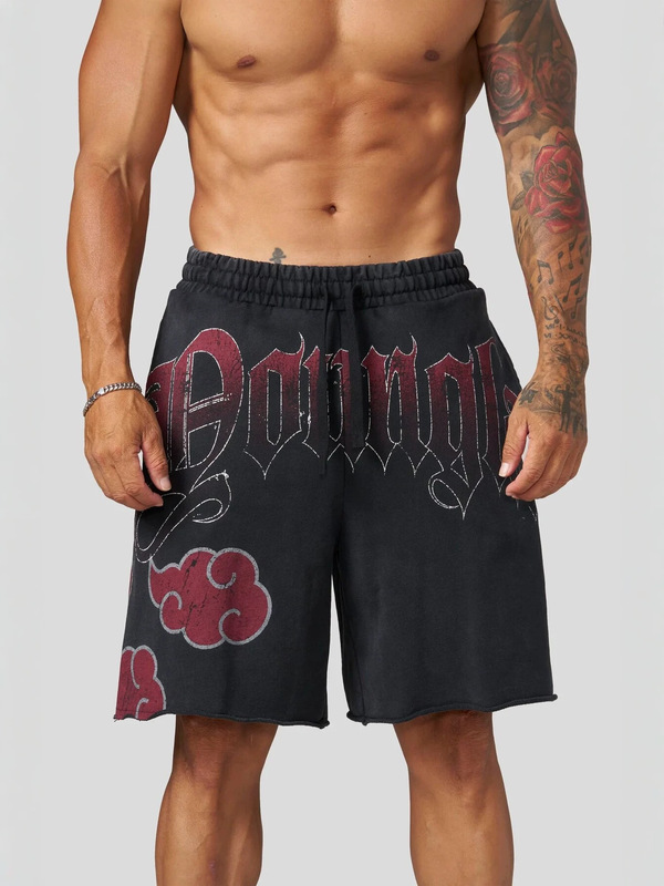 YOUNGLA Men's Shorts Summer Sports Fitness Shorts Jogger Muscle Bodybuilding Casual Cotton Shorts YOUNGLA Men's Shorts Summer Sports Fitness Shorts Jogger Muscle Bodybuilding Casual Cotton Shorts