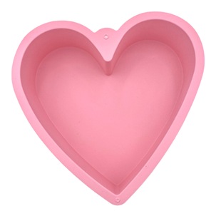 Manufacturer 8inch Silicone Love Cake Model Large 10inch Heart Shaped Jelly Film Silicone Baking Mold Wholesale