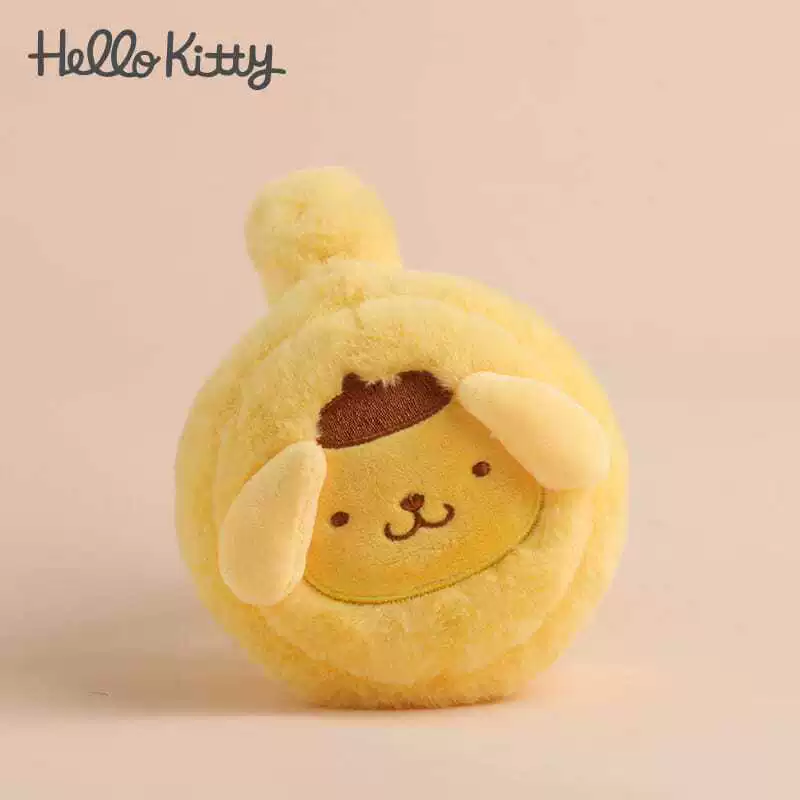 Hello Kitty плюшевые тёплые наушники-уши: защита ушей и тепло, варианты Pink Melody Spot, Blue Jade Dog Spot, Yellow Pudding Dog Spot