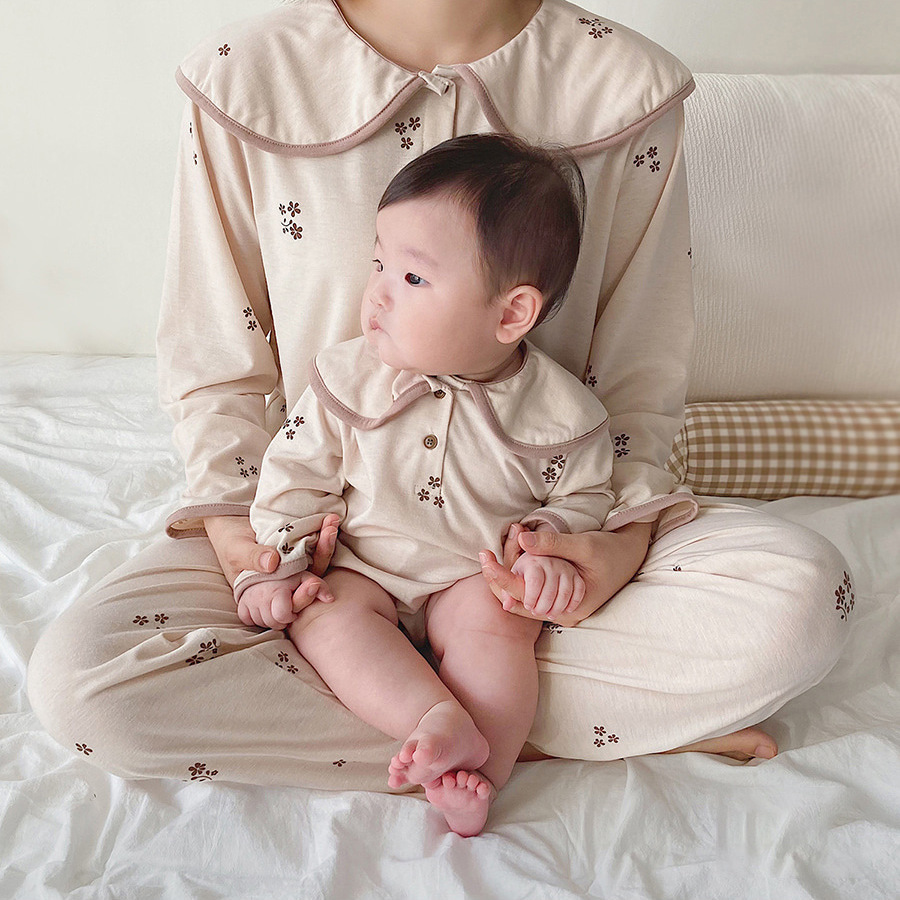 Simple Style Flower Cotton Underwear & Pajamas display picture 9