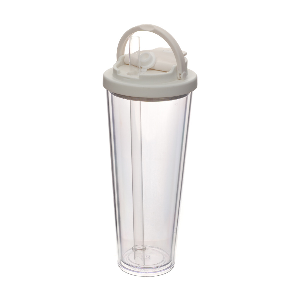 2025 nuevas tazas de agua deportivas para estudiantes masculinos y femeninos tazas portátiles al aire libre tazas de acondicionamiento físico de verano con tazas de plástico