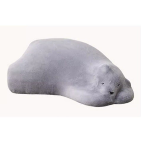 푹신한 회색 곰