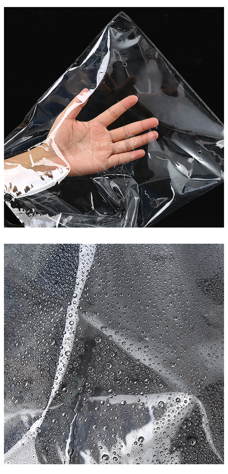 PVC Universal Halloween Weihnachts ultra-transparent Verpackungstasche Kleidung intime Hakentasche Export Export PVC Tasche