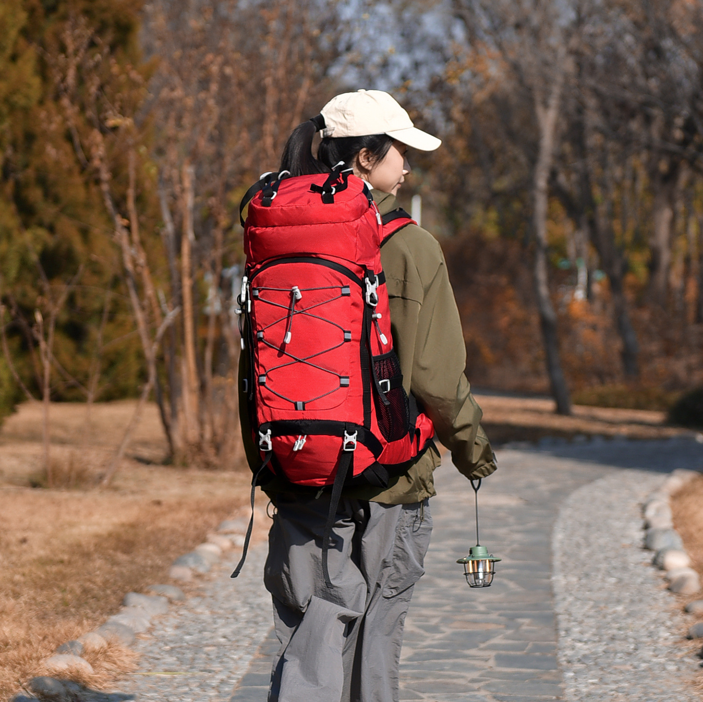 Customized Outdoor Sports Bag, Mountaineering Bag, Large-Capacity Backpack, Picnic Bag, Hiking Camping Travel Backpack