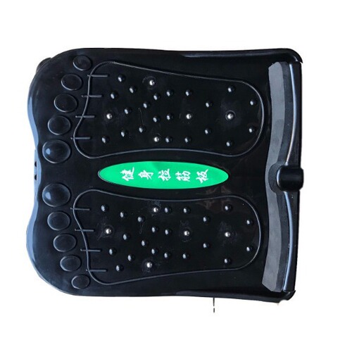 Indoor fitness stretching board with magnetic inclined step for leg stretching, yoga, foldable joint corrector