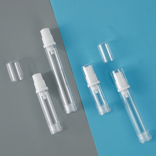 Mini spray lotion vacuum bottle 5ml10ml15ml push-type sample cosmetics travel perfume bottle