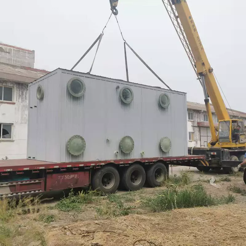 玻璃钢生物除臭箱污水厂垃圾站臭气处理设备污水恶臭废气净化箱