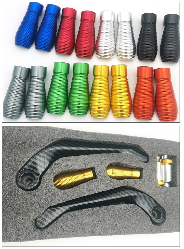 Motorcycle Modified Parts Water Transfer Printing Handguard Brake Lever