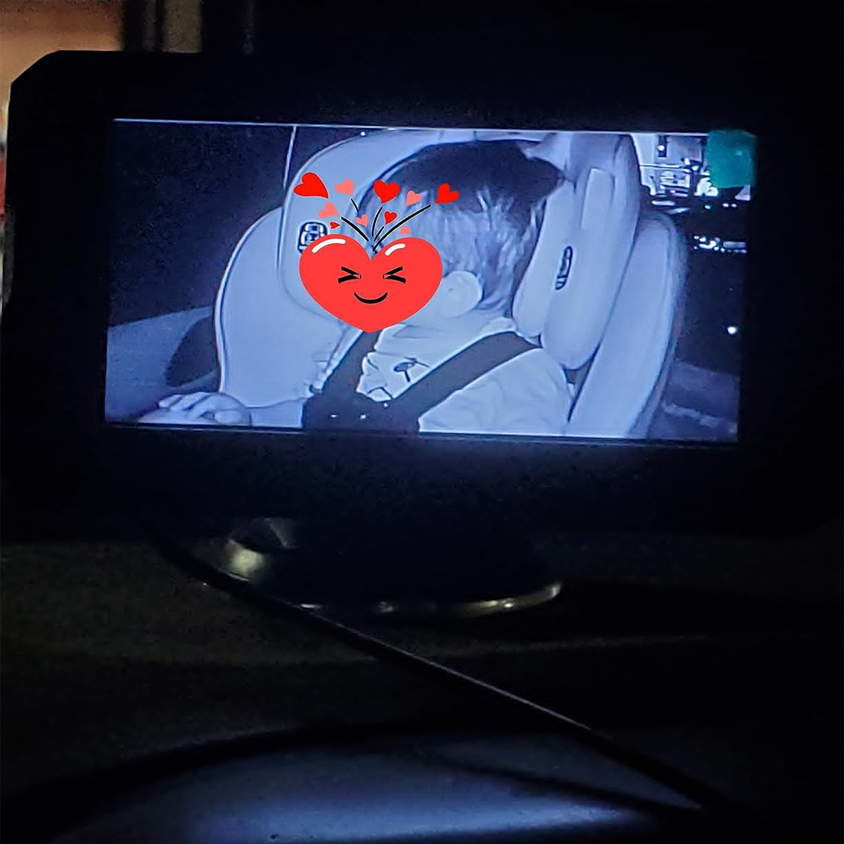 Amazon New Private Model 4.3 Inch Car Baby Monitor HD Night Full Color HD1080P Camera